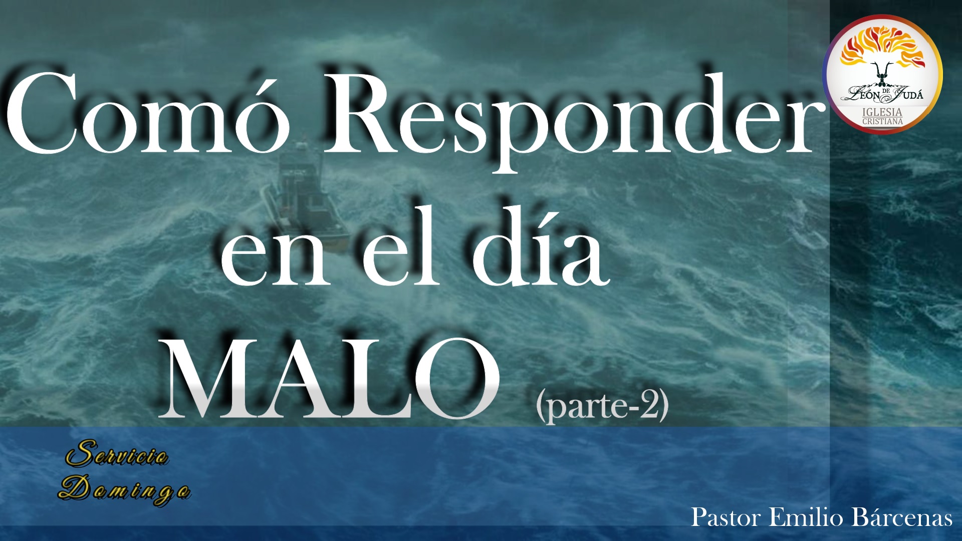 COMÓ RESPONDER EN EL DÍA MALO (PARTE 2) image