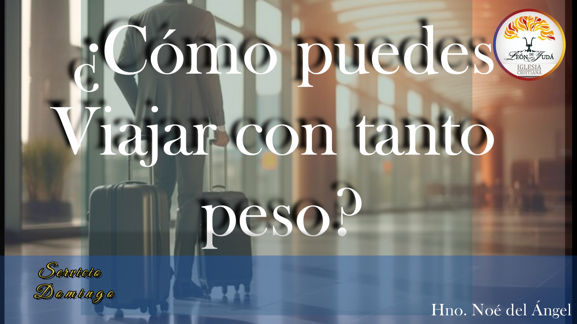 ¿CÓMO PUEDES VIAJAR CON TANTO PESO? image