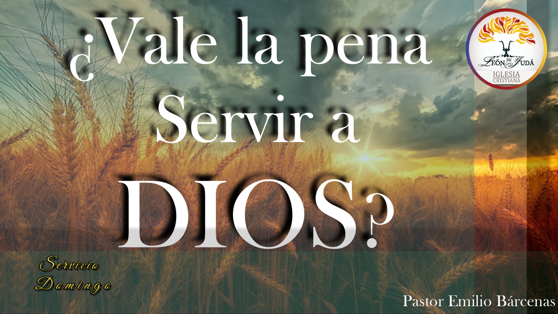 ¿VALE LA PENA SERVIR A DIOS? image