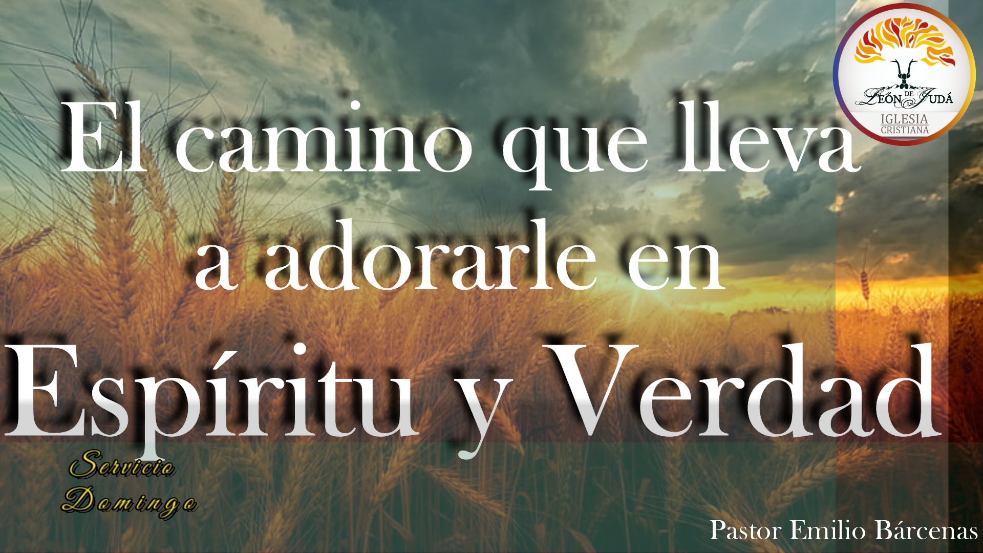 EL CAMINO QUE LLEVA A ADORARLE EN ESPÍRITU Y VERDAD image
