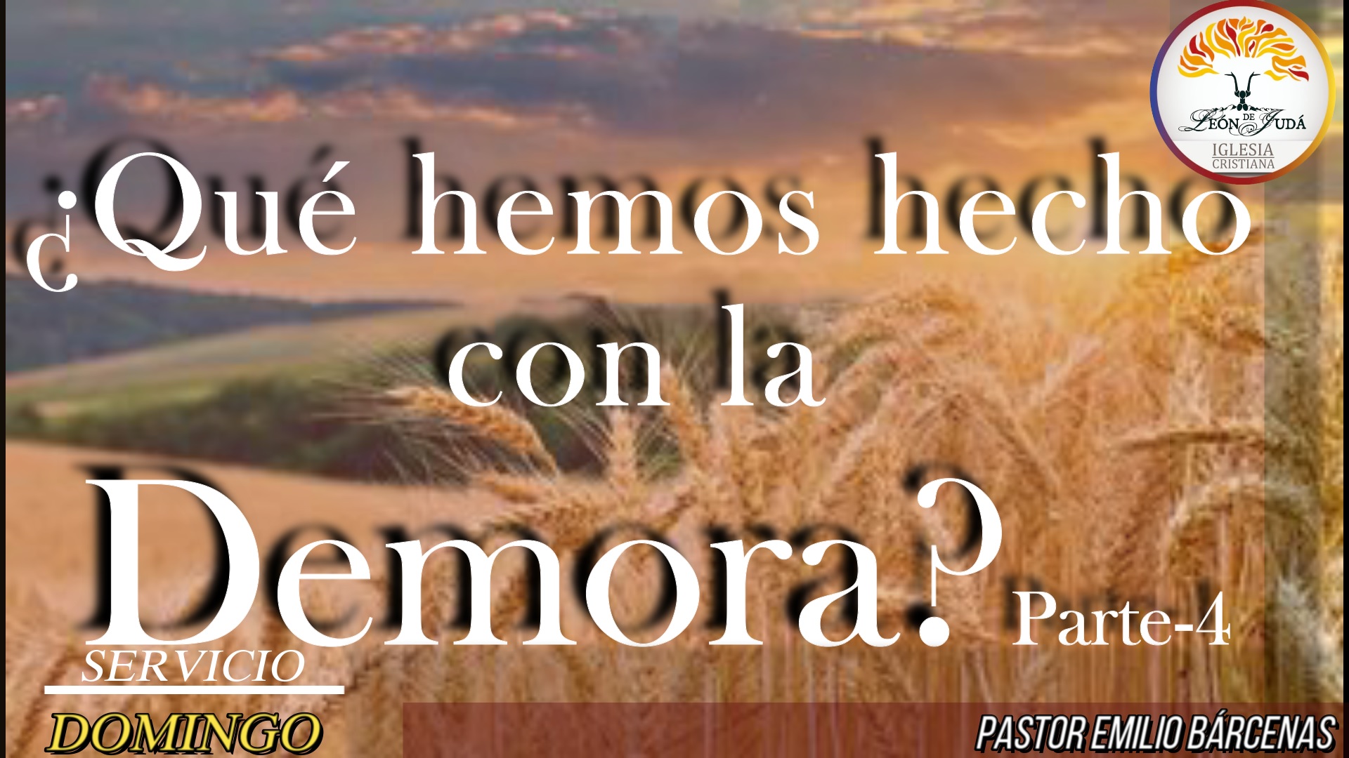 ¿QUÉ HEMOS HECHO CON LA DEMORA? Parte 4 image