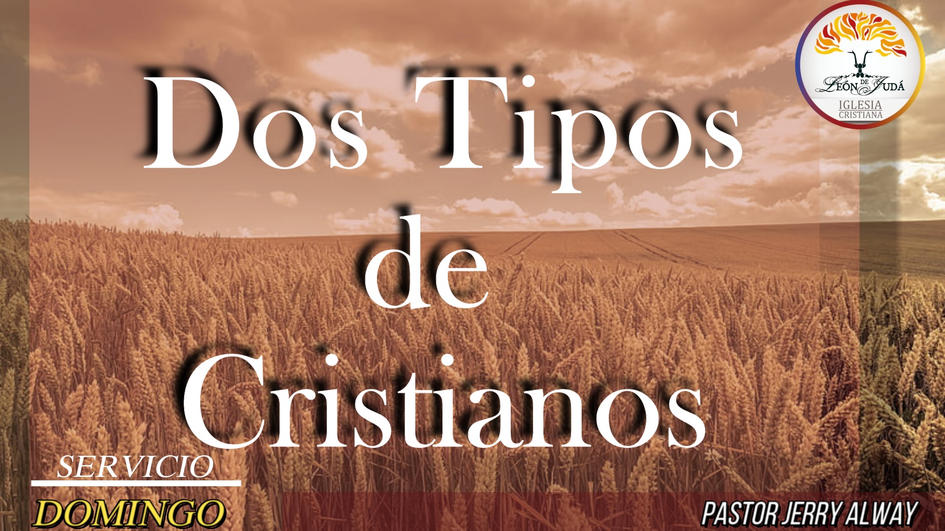 DOS TIPOS DE CRISTIANOS LOS QUE BUSCAN COMODIDAD Y LOS QUE LLEVAN LA CRUZ I PASTOR JERRY ALWAY image