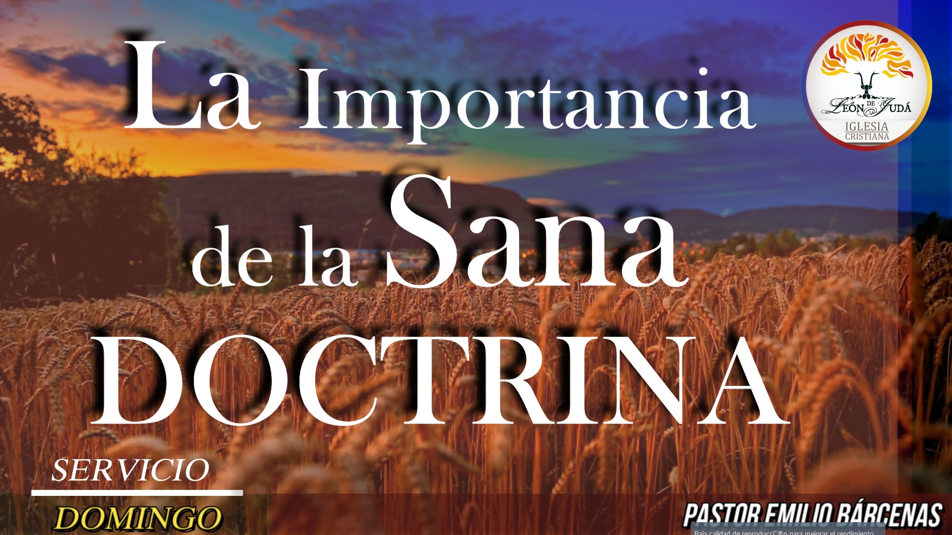 LA IMPORTANCIA DE LA SANA DOCTRINA image